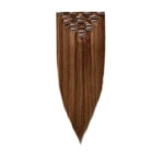 Włosy naturalne doczepiane Clip In 60cm 140 gram - kolor #4/12 Baleyage
