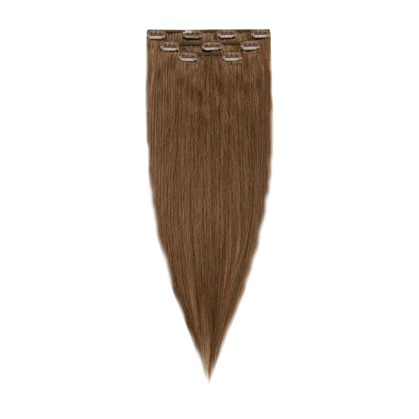 Włosy naturalne doczepiane Clip In 60cm 70 gram - kolor #8