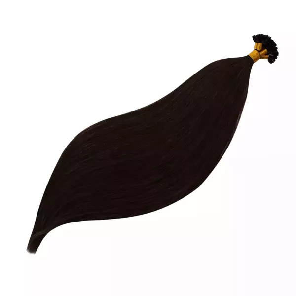 Włosy naturalne doczepiane Seria MAGIC Keratyna U-tip 60cm 0,8g 20szt - Kolor #1B