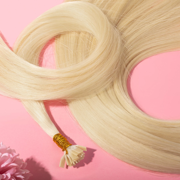 Włosy naturalne doczepiane Seria MAGIC Mini Bondes Flat 40cm 0,6g 20szt - Kolor #613