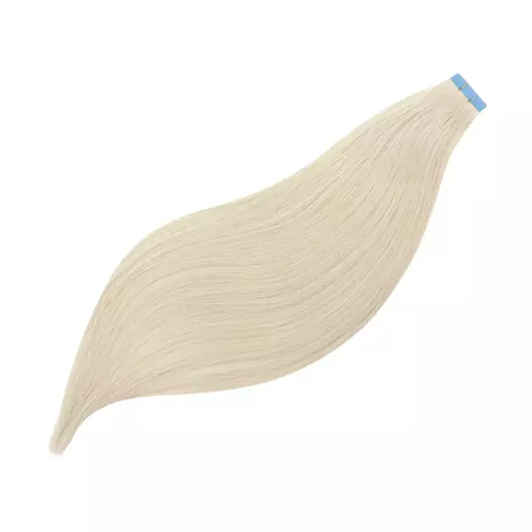 Włosy naturalne doczepiane Seria MAGIC Tape On Kanapki 40cm - Kolor #1001