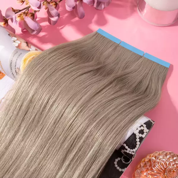 Włosy naturalne doczepiane Seria MAGIC Tape On Kanapki 40cm - Kolor #18