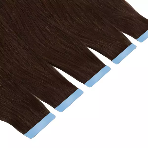 Włosy naturalne doczepiane Seria MAGIC Tape On Kanapki 40cm - Kolor #4