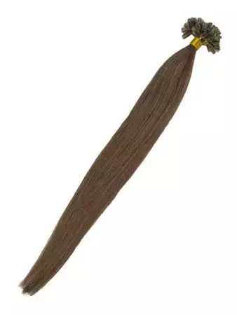 Włosy naturalne doczepiane na keratynę 50cm 0,5g 20 sztuk - kolor #6