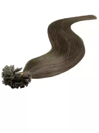 Włosy naturalne doczepiane na keratynę 50cm 0,5g 20 sztuk - kolor #8