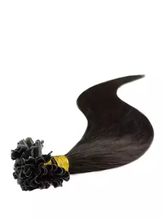 Włosy naturalne doczepiane na keratynę 50cm 0,8g 20 sztuk - kolor #2