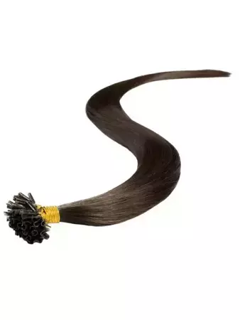 Włosy naturalne doczepiane na keratynę 60cm 0,8g 20 sztuk - kolor #2