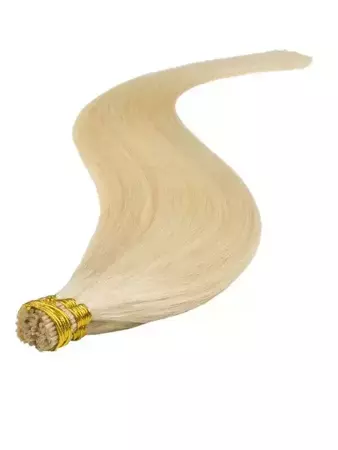 Włosy naturalne doczepiane na ringi 40cm 0,6g - kolor #613