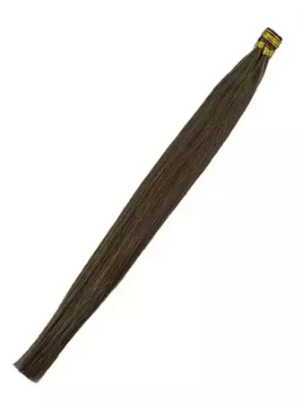 Włosy naturalne doczepiane na ringi 50cm 0,5g - kolor #6