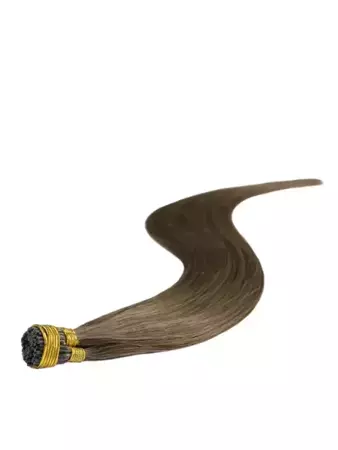 Włosy naturalne doczepiane na ringi 50cm 0,5g - kolor #6