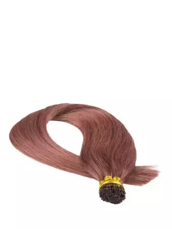 Włosy naturalne doczepiane na ringi 50cm 0,8g - kolor #33
