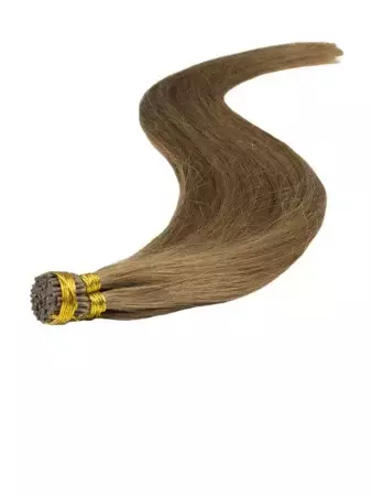 Włosy naturalne doczepiane na ringi 60cm 0,8g - kolor #12