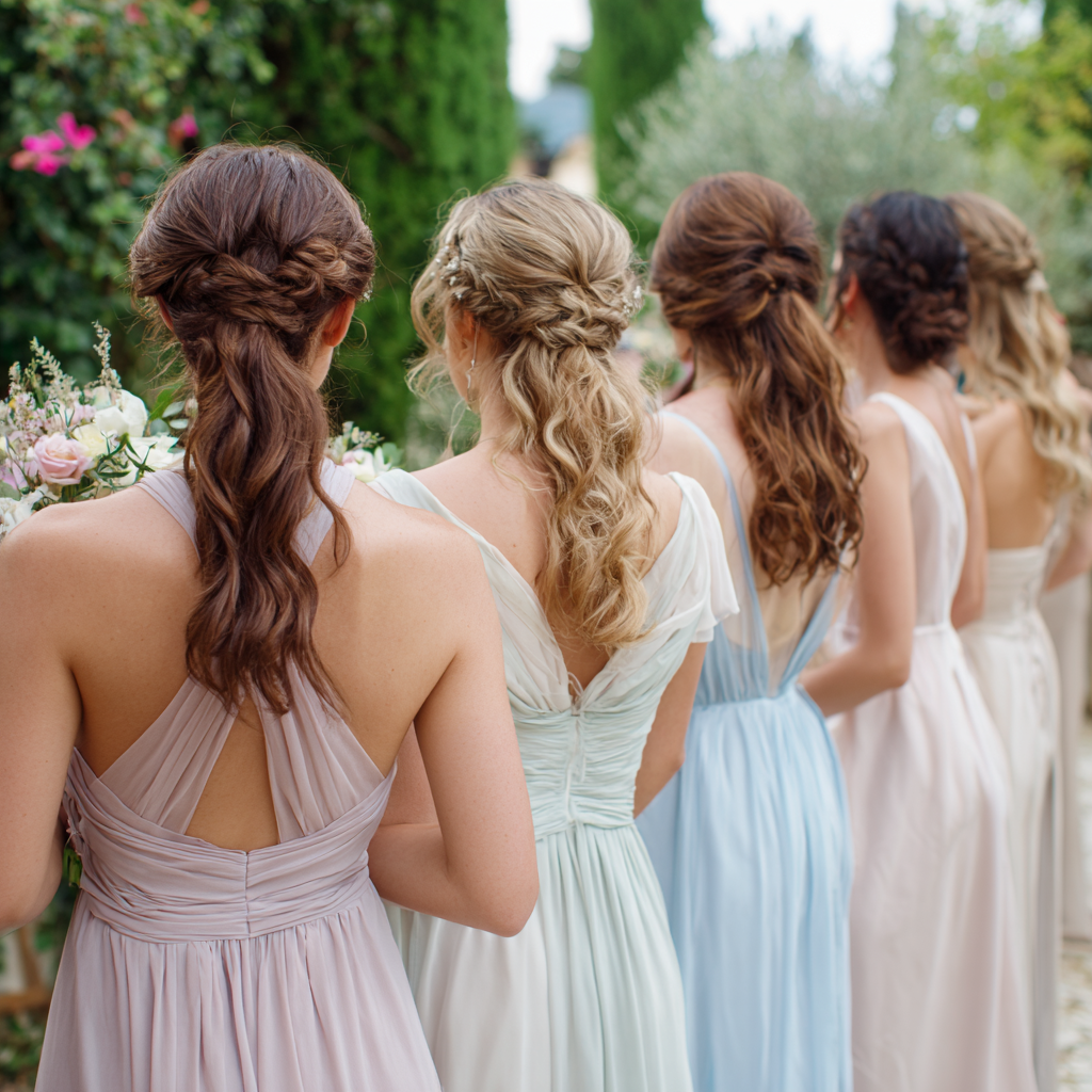  elegancki-ponytail-dla-swiadkowej-i-druhen
