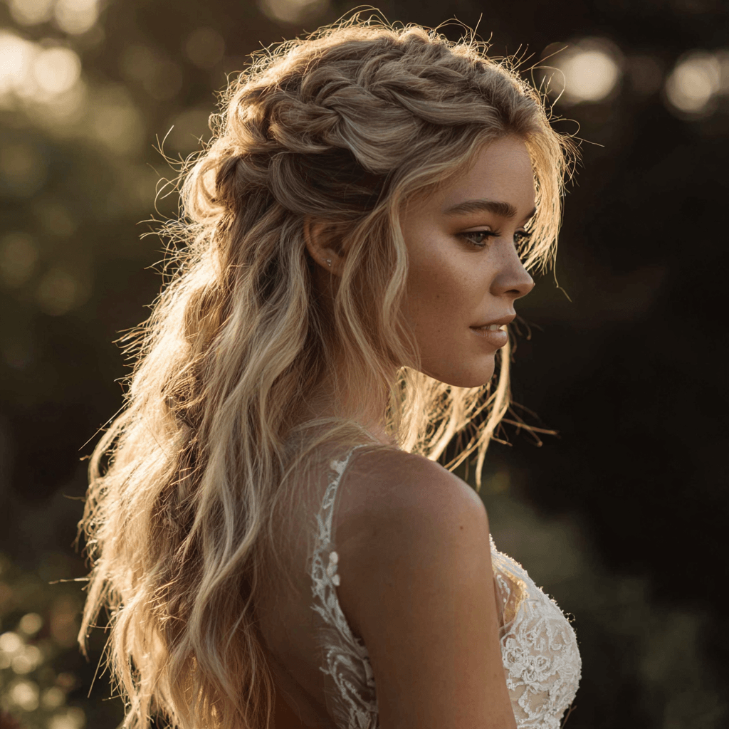  luzny-warkocz-z-boku-z-falami-romantyczny-styl-boho