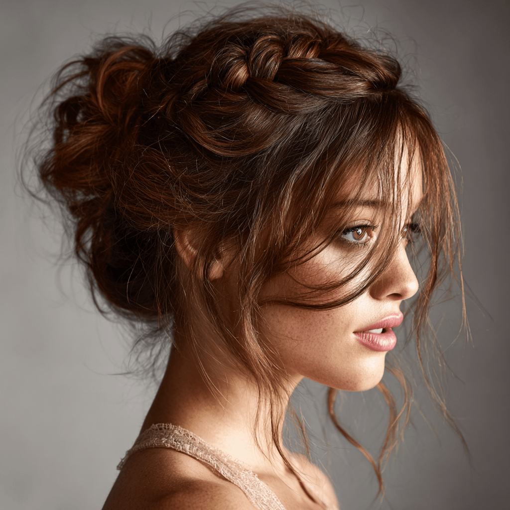  pleciony-kok-ze-sredniej-dlugosci-wlosow-z-pasmami-okalajacymi-twarz