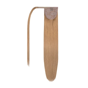 Włosy naturalne doczepiane Seria MAGIC Kucyk Kitka 50cm 100 gram - Kolor #12 Chłodny Brąz