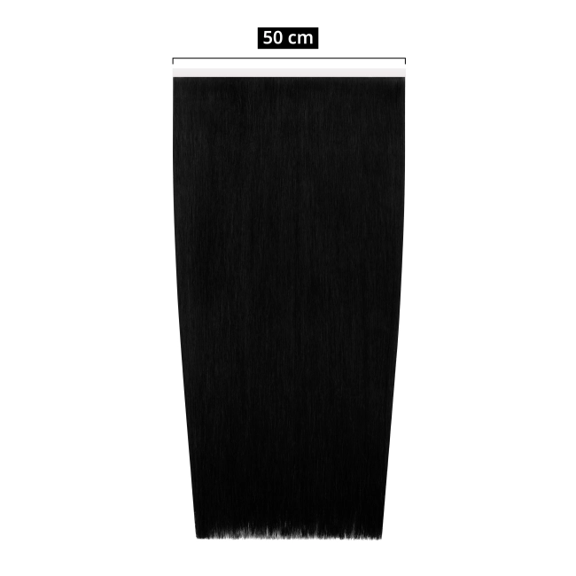 Włosy naturalne doczepiane Seria MAGIC Taśmy Bio Tape 40cm 70 gram - Kolor #1