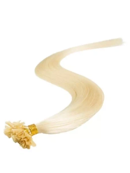 Włosy naturalne doczepiane na keratynę 60cm 0,8g 20 sztuk - kolor #60