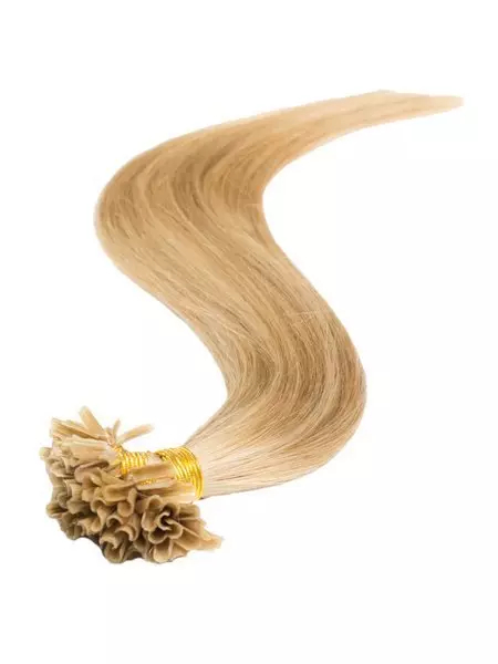 Włosy naturalne doczepiane na keratynę 40cm 0,6g 20 sztuk  - kolor #16