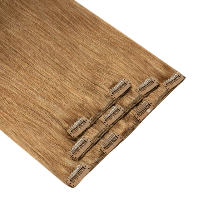 Włosy naturalne doczepiane Clip In 40cm 60 gram - kolor #12