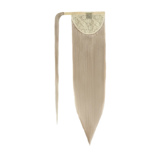 Włosy naturalne doczepiane Kucyk Kitka 40cm 65 gram - kolor #Silver