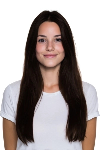 Włosy naturalne doczepiane Clip In 60cm 60 gram - kolor #1B