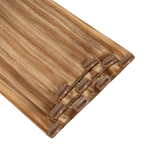 Włosy naturalne doczepiane Clip In 50cm 60 gram - kolor #20/14 Baleyage