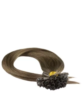 Włosy naturalne doczepiane na keratynę 50cm 0,8g 20 sztuk - kolor #8