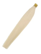 Włosy naturalne doczepiane na ringi 60cm 0,8g - kolor #60