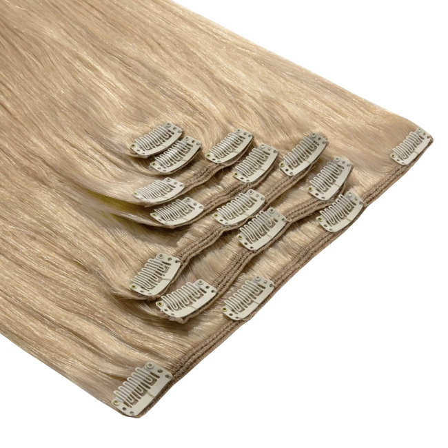 Włosy naturalne doczepiane Clip In 50cm 140 gram - kolor #24