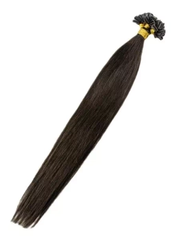 Włosy naturalne doczepiane na keratynę 50cm 0,8g 20 sztuk - kolor #2