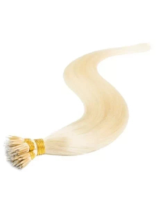 Włosy naturalne doczepiane na nano ringi 50cm 1g 20 sztuk  - kolor #60