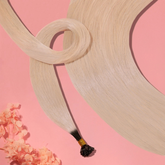 Włosy naturalne doczepiane Seria MAGIC Keratyna 40cm 0,6g 20szt - Kolor Ombre #2/#18A