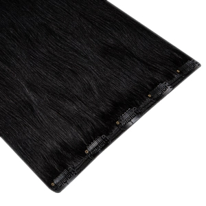 Włosy naturalne doczepiane Clip In 60cm 60 gram - kolor #1