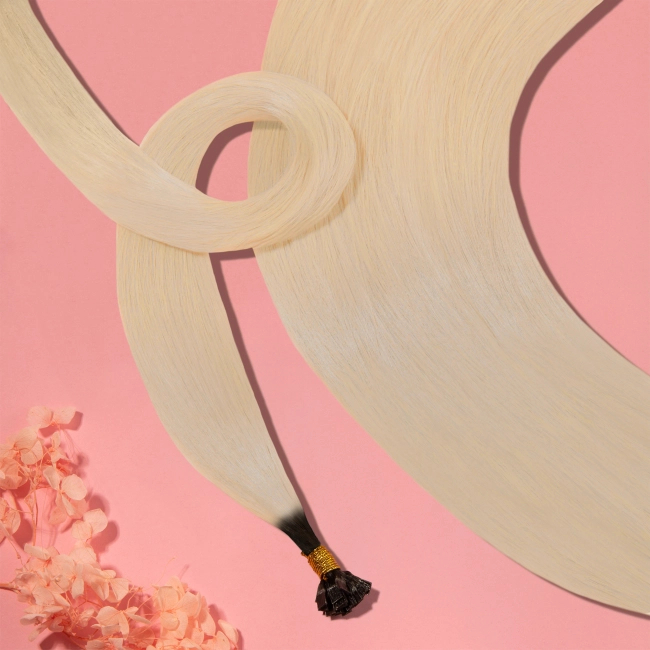 Włosy naturalne doczepiane Seria MAGIC Keratyna 40cm 0,6g 20szt - Kolor Ombre #2/#613