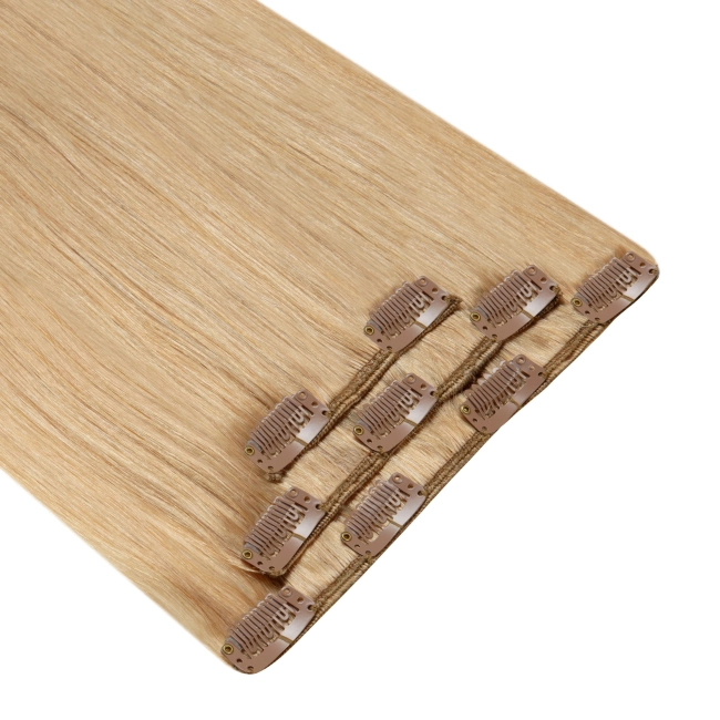 Włosy naturalne doczepiane Clip In 40cm 60 gram - kolor #18