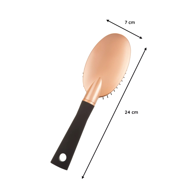 Szczotka BestHair matowa owalna + etui