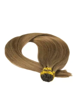 Włosy naturalne doczepiane na ringi 60cm 0,8g - kolor #12