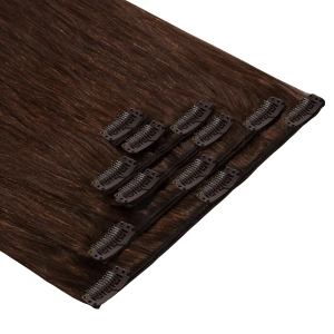 Włosy naturalne doczepiane Clip In 50cm 70 gram - kolor #4