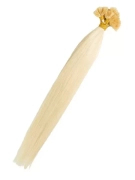 Włosy naturalne doczepiane na keratynę 40cm 0,6g 20 sztuk  - kolor #60