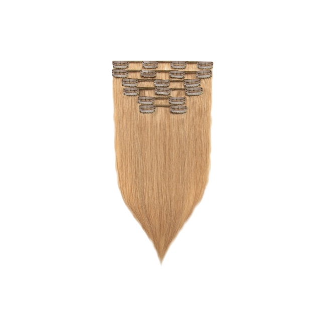 Włosy naturalne doczepiane Clip In 40cm 70 gram - kolor #27
