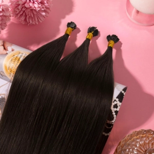 Włosy naturalne doczepiane Seria MAGIC Mini Bondes Flat 30cm 0,5g 20szt - Kolor #1B