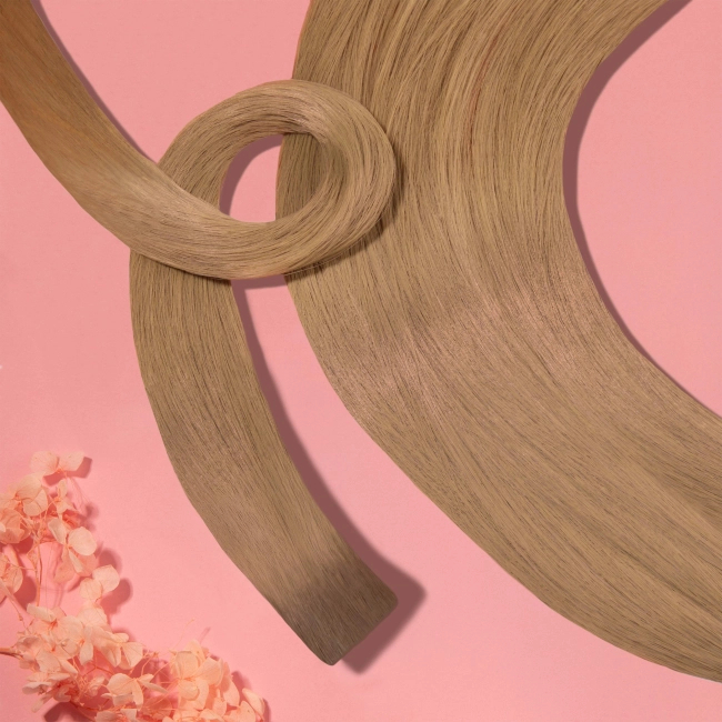 Włosy naturalne doczepiane Seria MAGIC Invisible Tape On 60cm - Kolor Ombre #7/#12