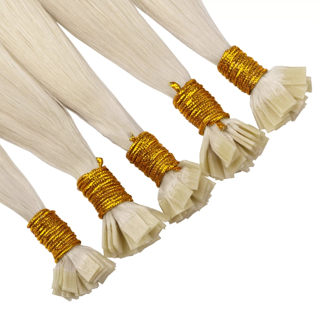 Włosy naturalne doczepiane Seria MAGIC Mini Bondes Flat 40cm 0,6g 20szt - Kolor #1001