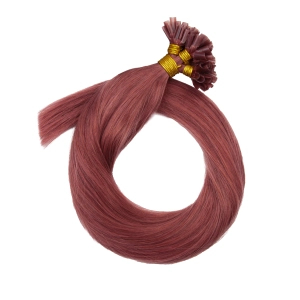 Włosy naturalne doczepiane na keratynę 50cm 0,5g 20 sztuk - kolor #33