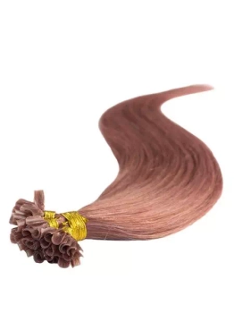 Włosy naturalne doczepiane na keratynę 50cm 0,8g 20 sztuk - kolor #33