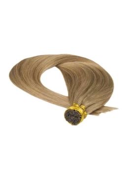 Włosy naturalne doczepiane na ringi 60cm 0,8g - kolor #16