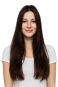 Włosy naturalne doczepiane na keratynę 60cm 0,8g 20 sztuk - kolor #2