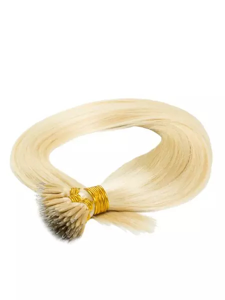 Włosy naturalne doczepiane na nano ringi 50cm 1g 20 sztuk  - kolor #613