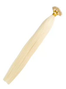 Włosy naturalne doczepiane na nano ringi 40cm 0,6g 20 sztuk  - kolor #613